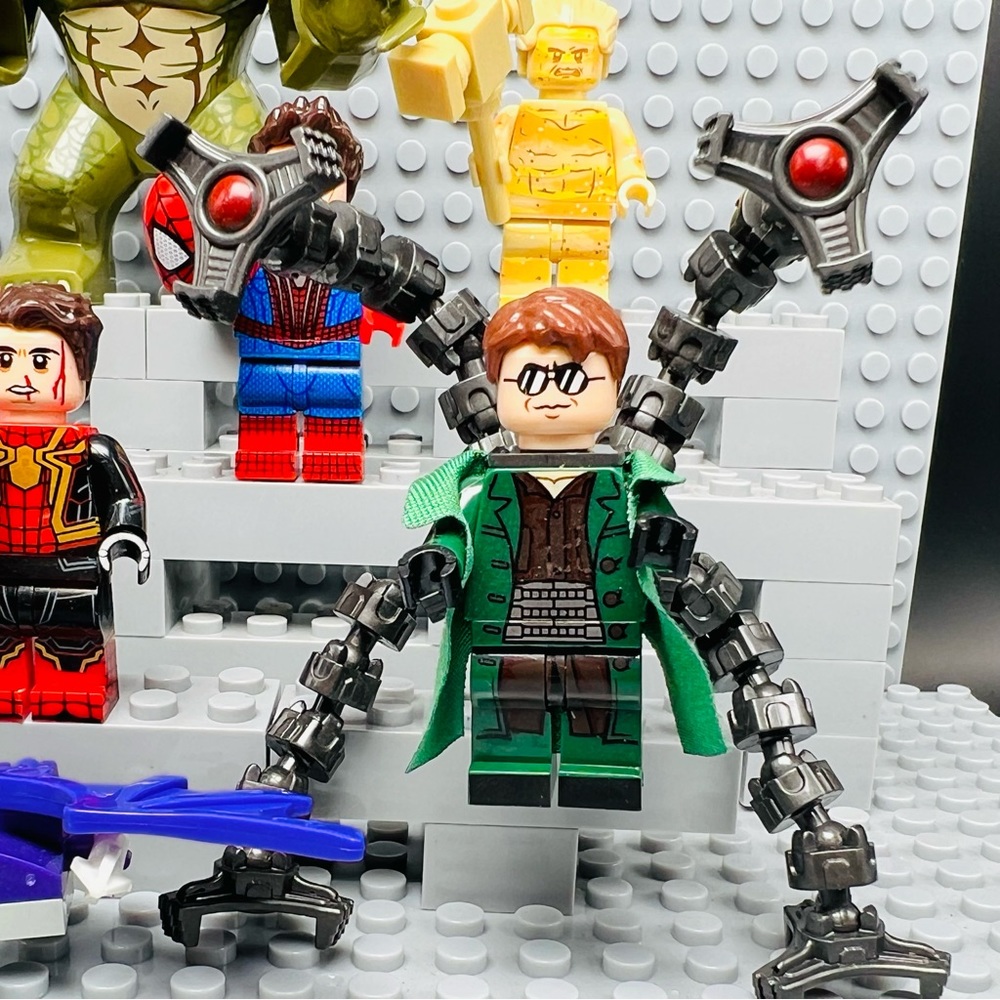 Spider Man: No Way Home Custom Minifigures Lot of 8 - Picture 2 of 7